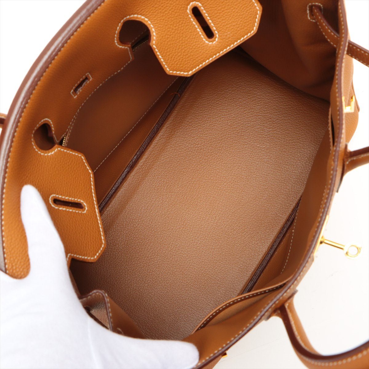 Birkin 35 Togo Gold with Gold Hardware