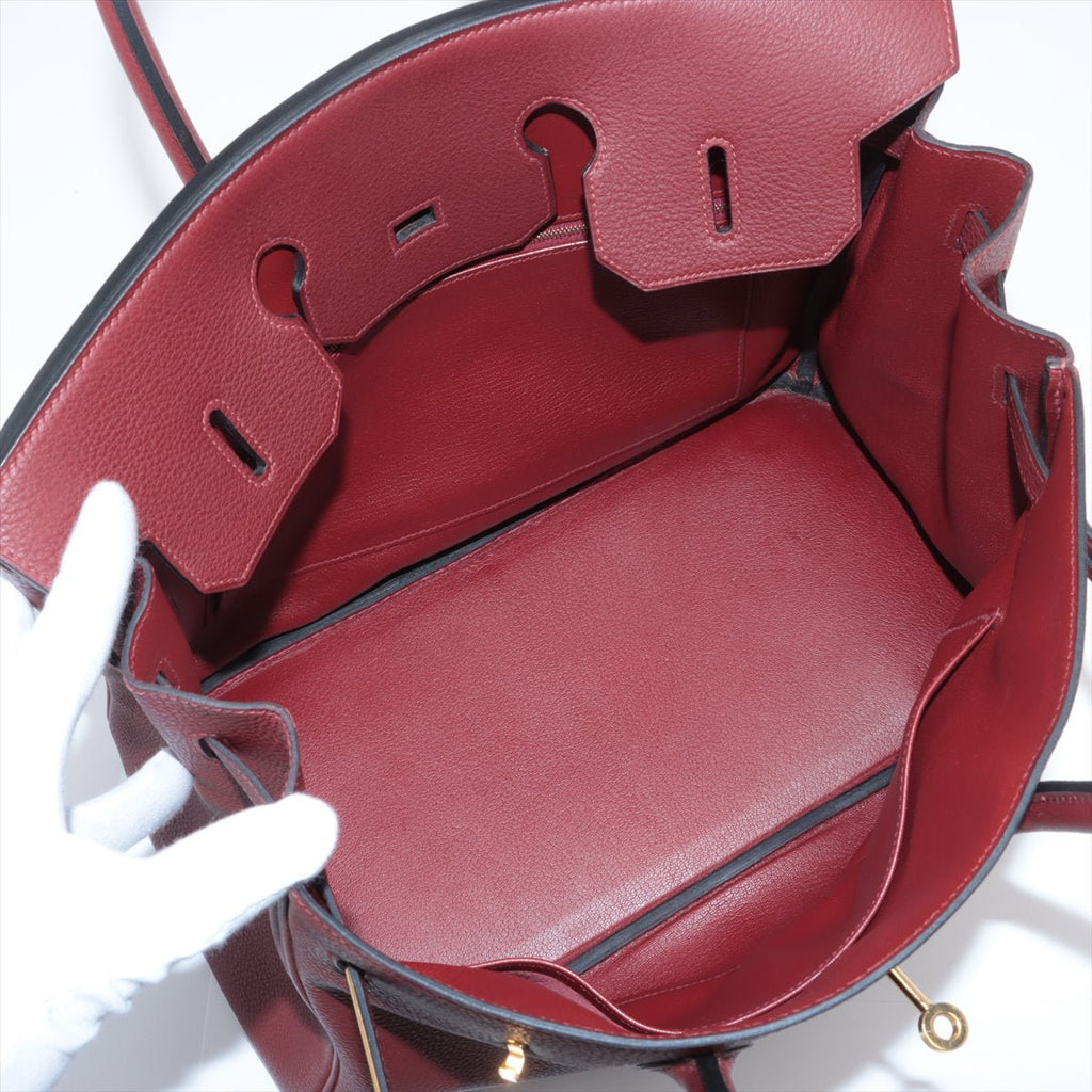 Birkin 35 Togo Rouge Garance Gold Hardware