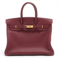 Birkin 35 Togo Rouge Garance Gold Hardware