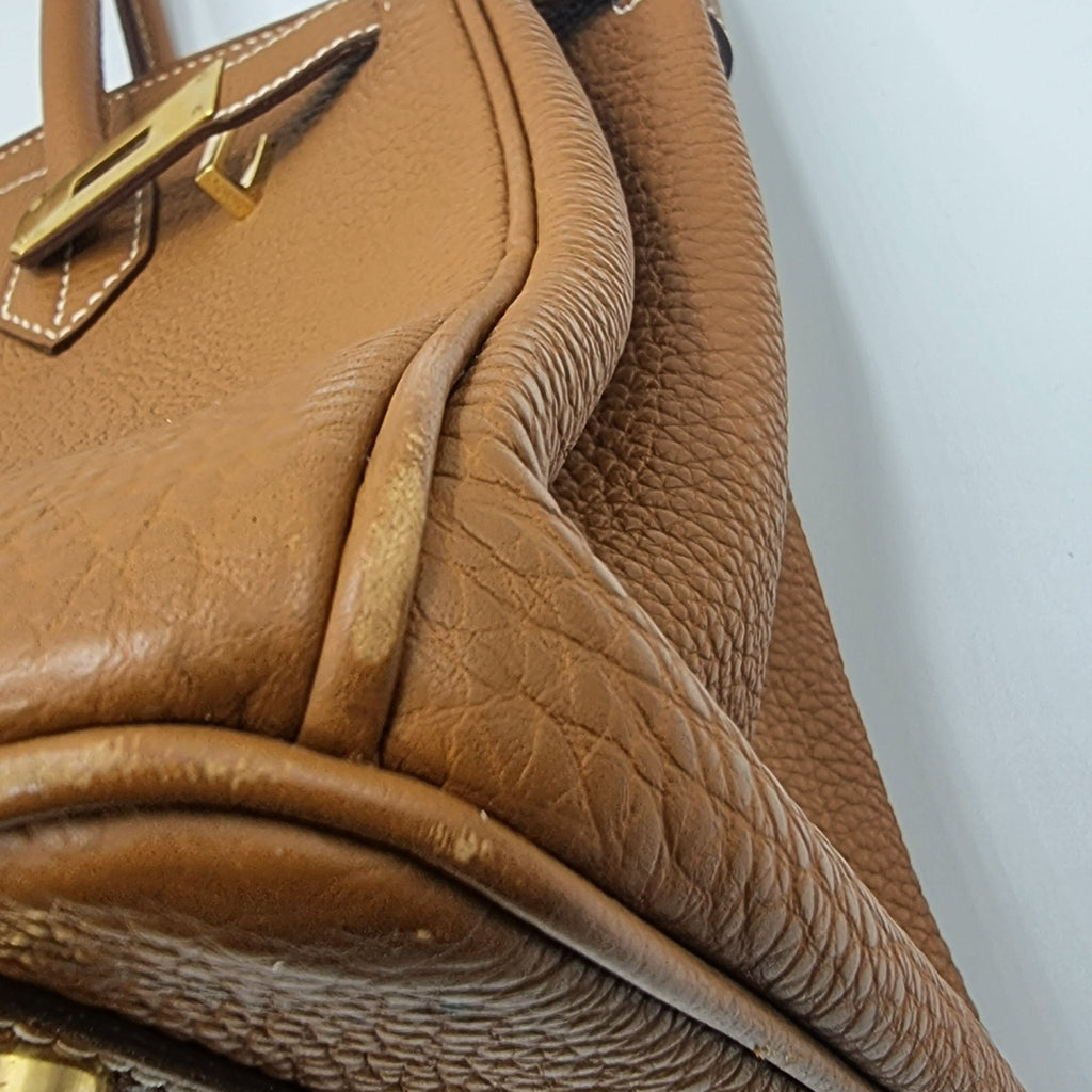 Birkin Brown Togo 30 Gold Hardware