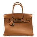Birkin Brown Togo 30 Gold Hardware