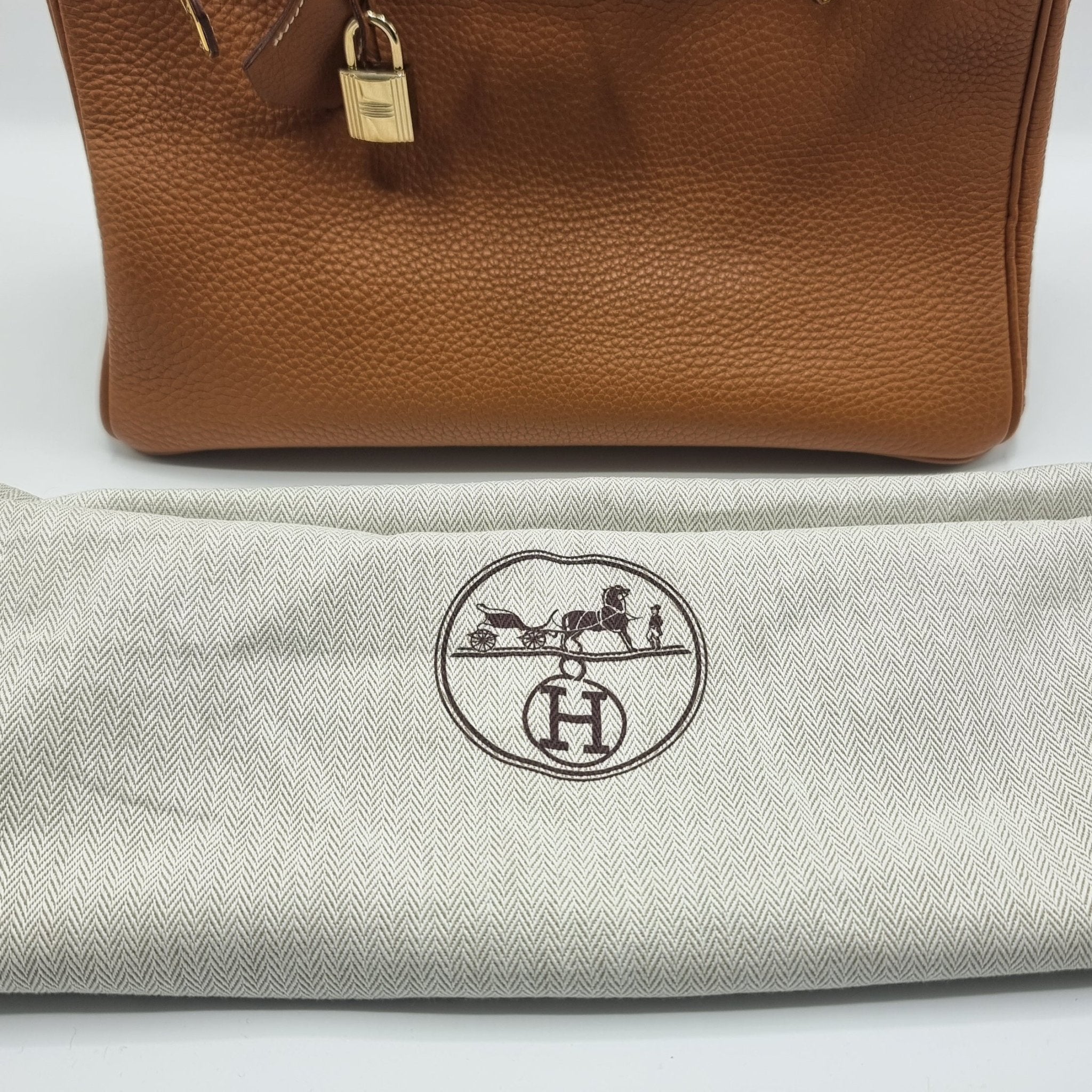 Birkin Brown Togo 30 Gold Hardware
