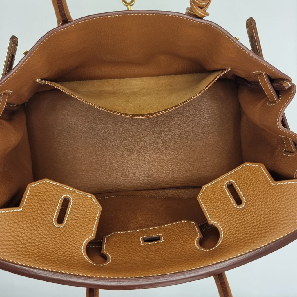 Birkin Brown Togo 30 Gold Hardware