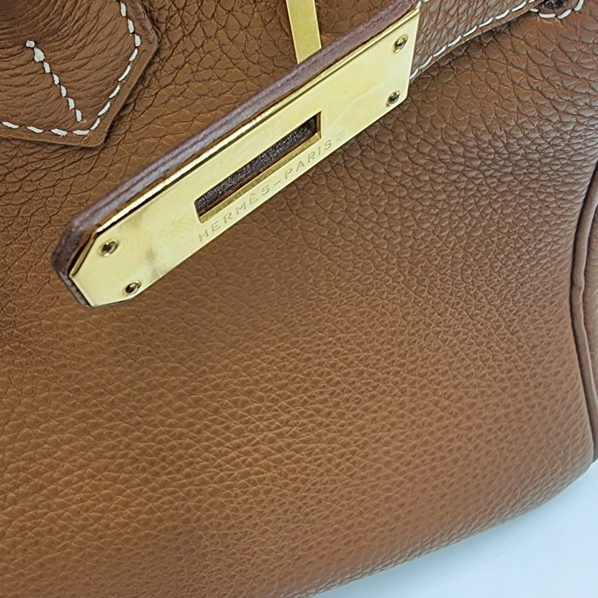 Birkin Brown Togo 30 Gold Hardware