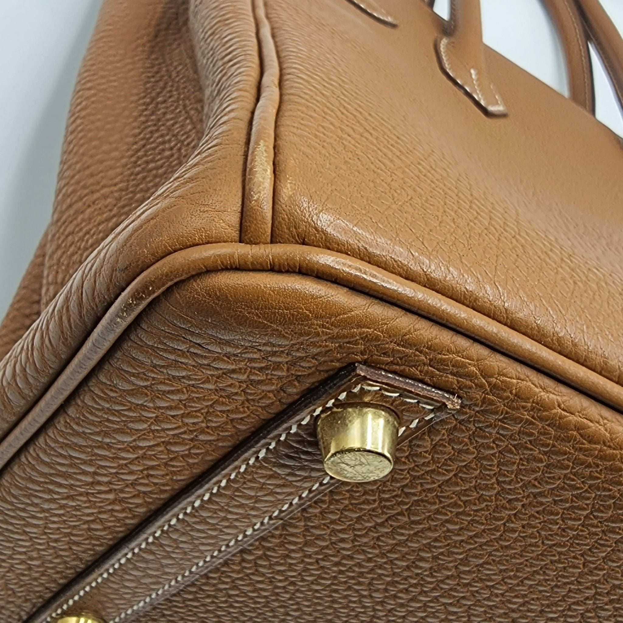 Birkin Brown Togo 30 Gold Hardware