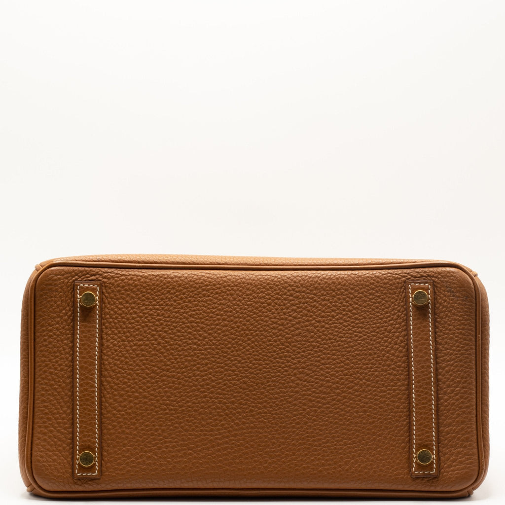 Birkin Brown Togo 30 Gold Hardware