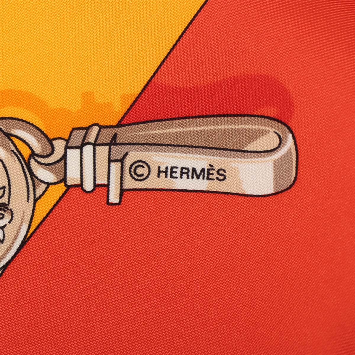 CarrÃƒÆ’Ã‚Â© 90 Memoire d'Hermes Silk Red Foulard