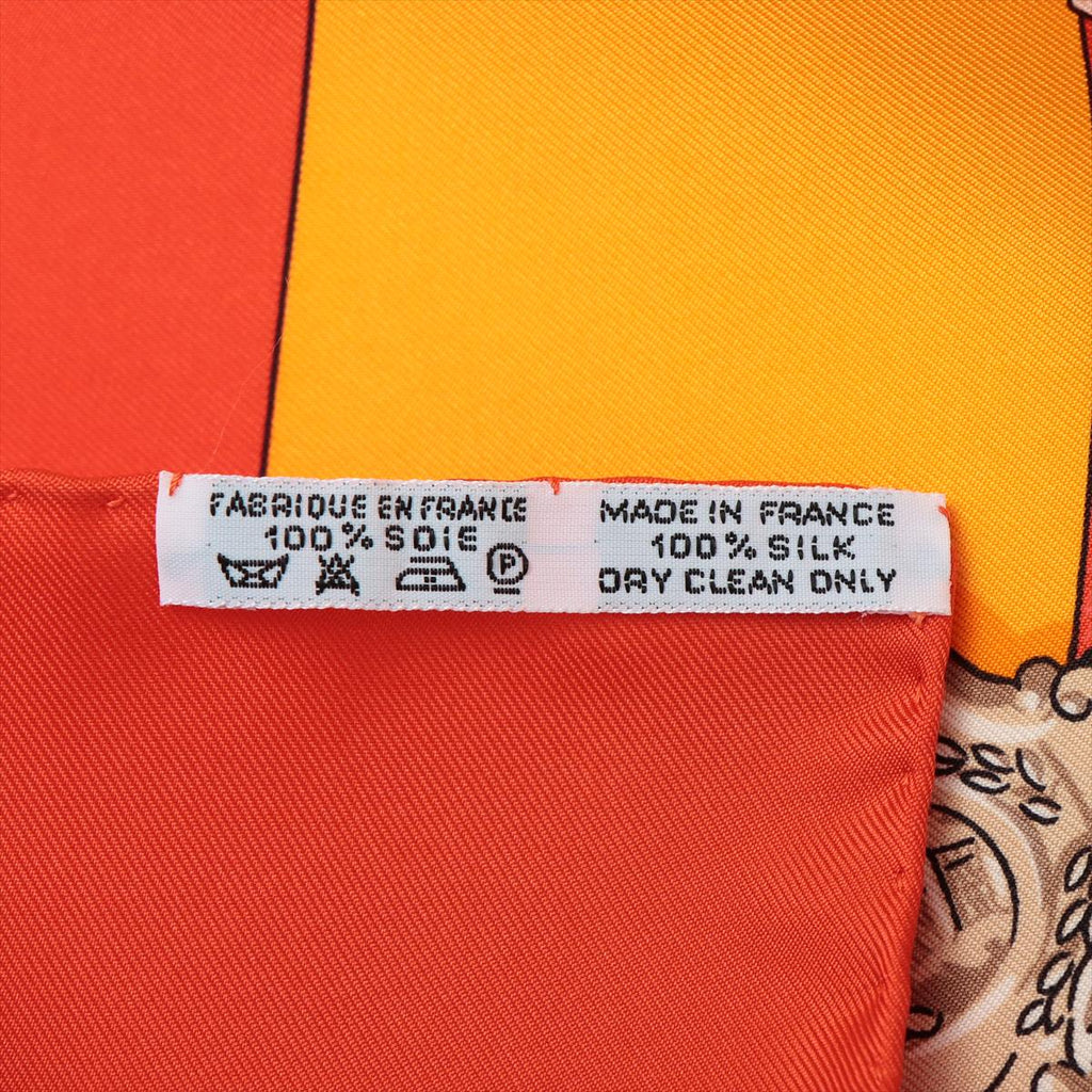 CarrÃƒÆ’Ã‚Â© 90 Memoire d'Hermes Silk Red Foulard