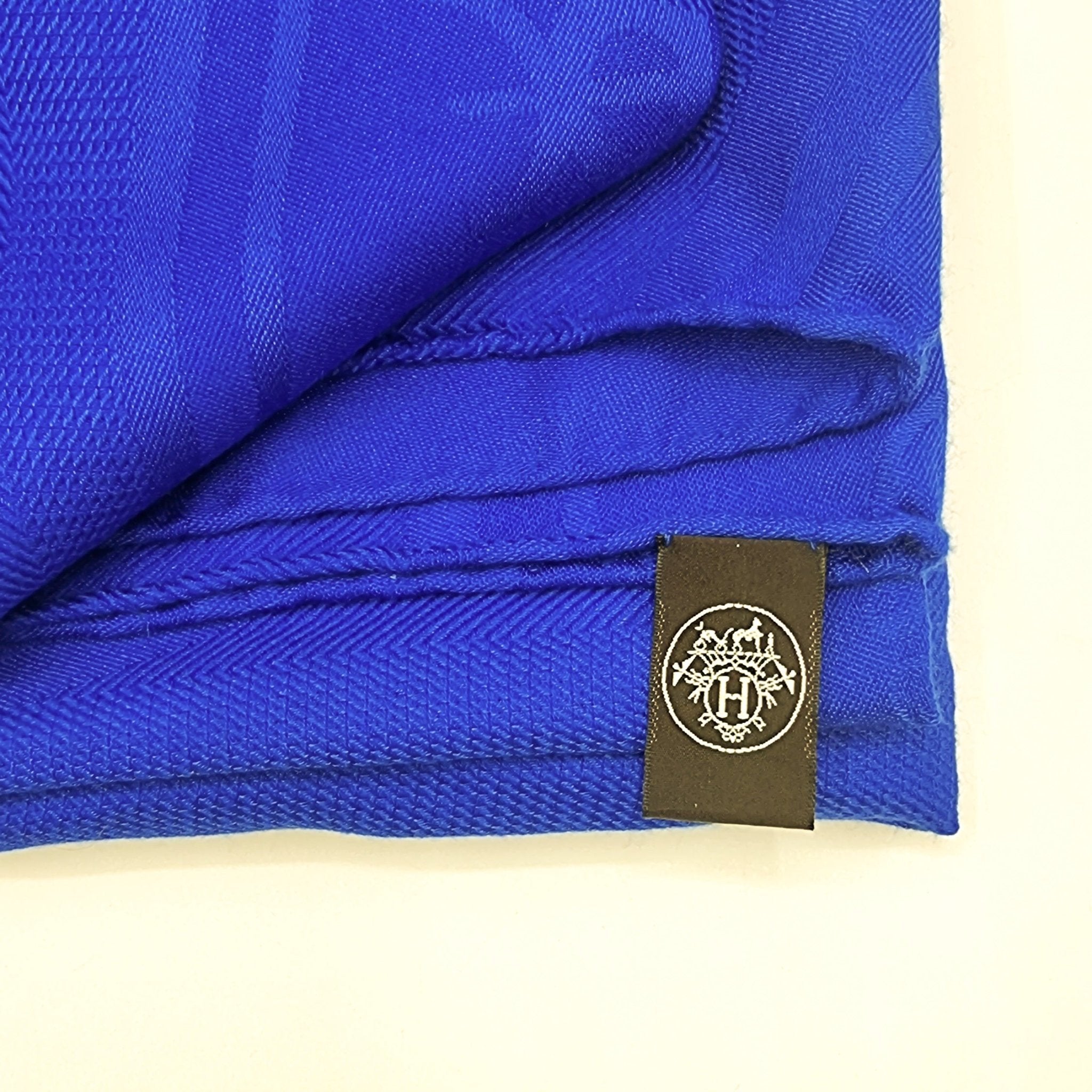 New Libris Stole in Blue Cashmere