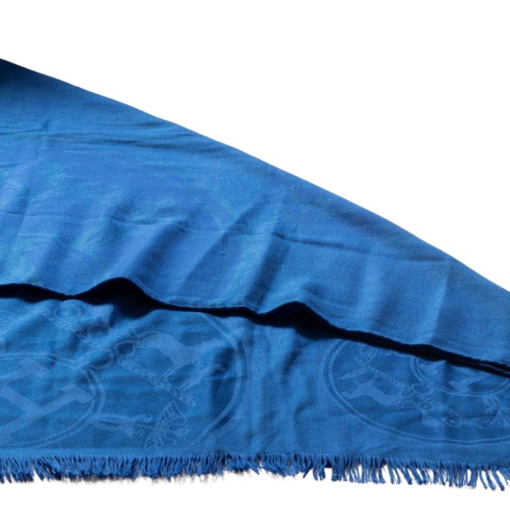 New Libris Stole in Blue Cashmere