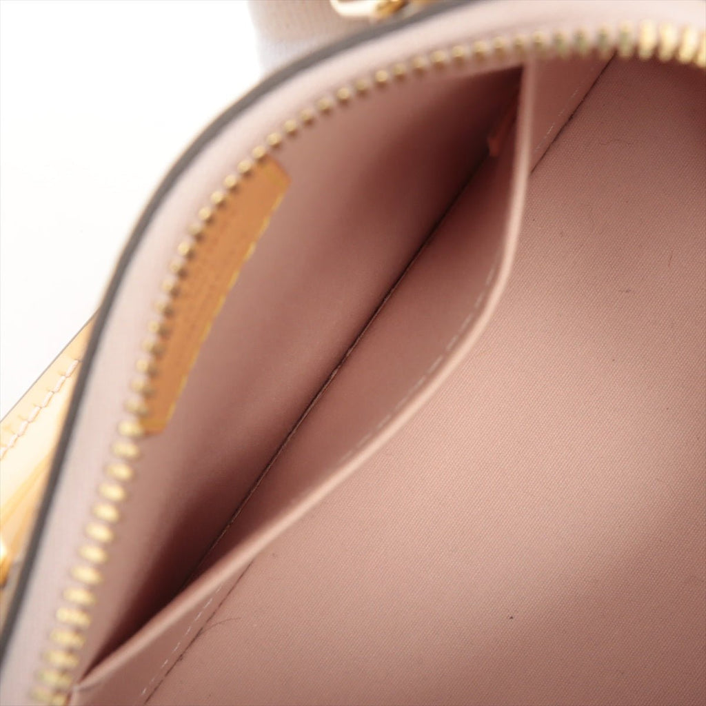 Alma BB Monogram Vernis Beige