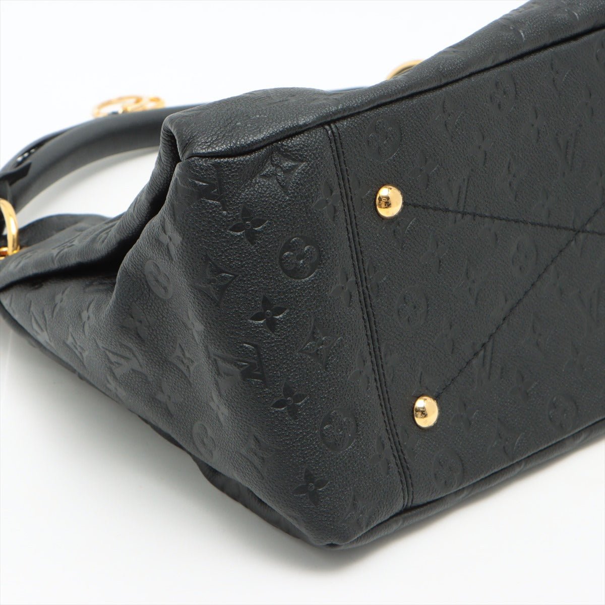 Artsy MM in Black Monogram Empreinte Leather