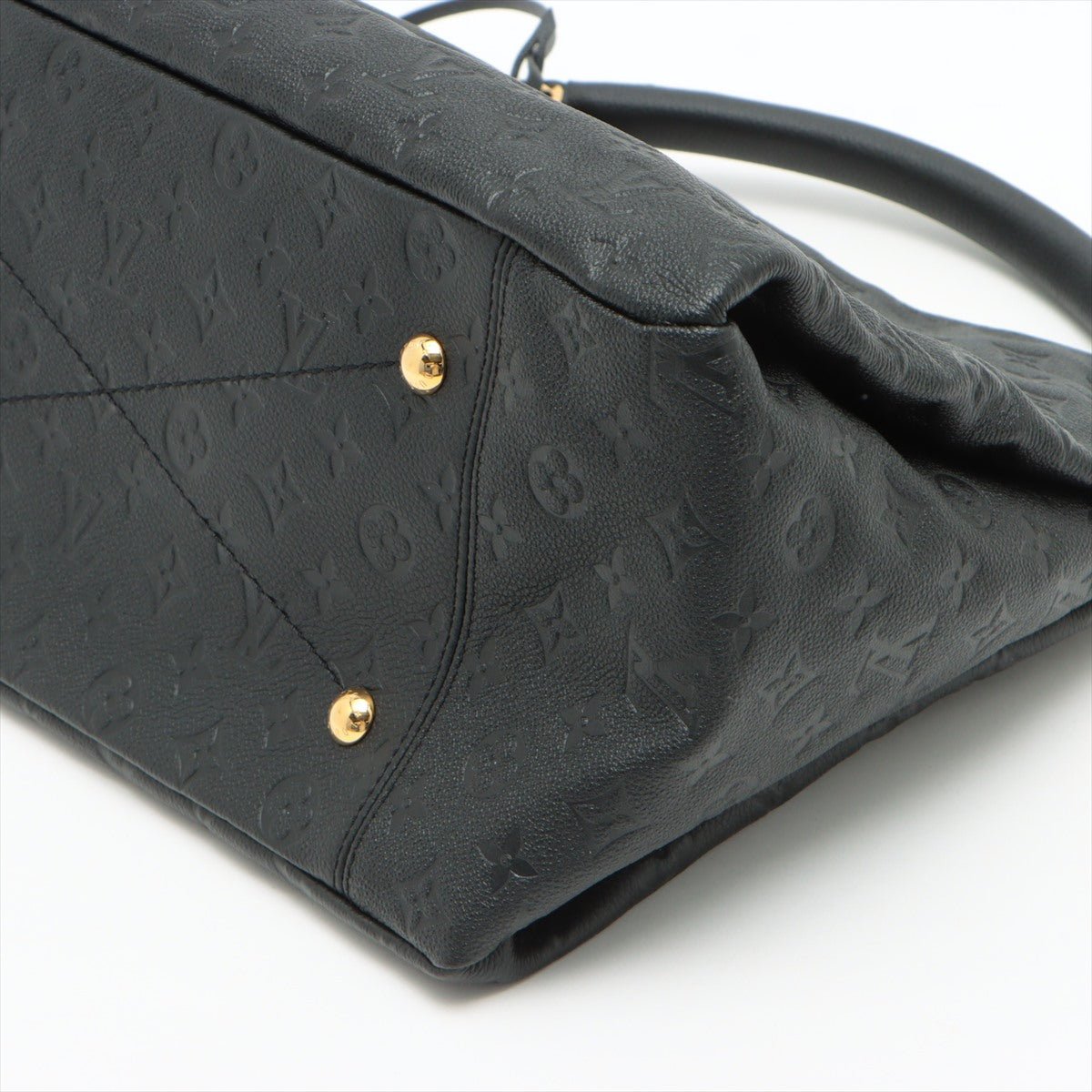 Artsy MM in Black Monogram Empreinte Leather