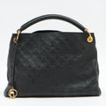 Artsy MM in Black Monogram Empreinte Leather