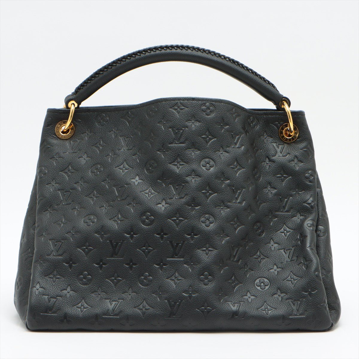 Artsy MM in Black Monogram Empreinte Leather