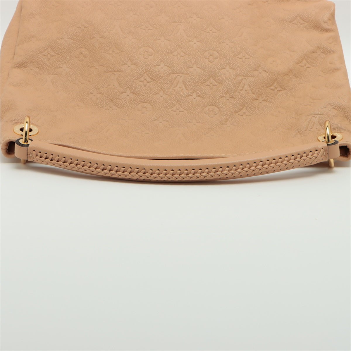 Artsy MM Monogram Empreinte Leather Beige Hobo