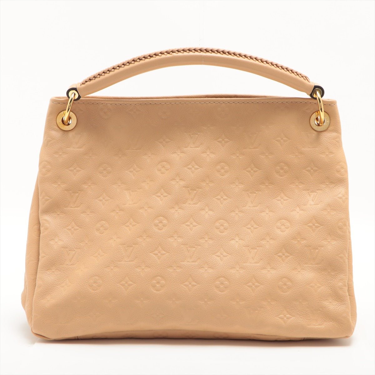 Artsy MM Monogram Empreinte Leather Beige Hobo