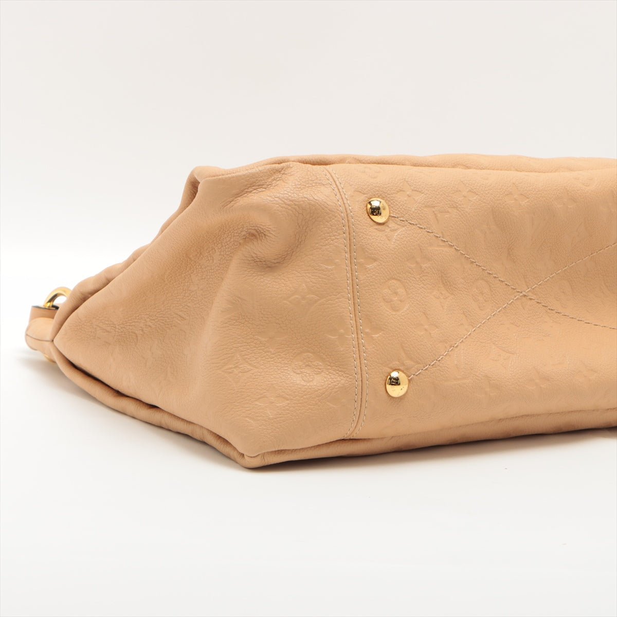 Artsy MM Monogram Empreinte Leather Beige Hobo