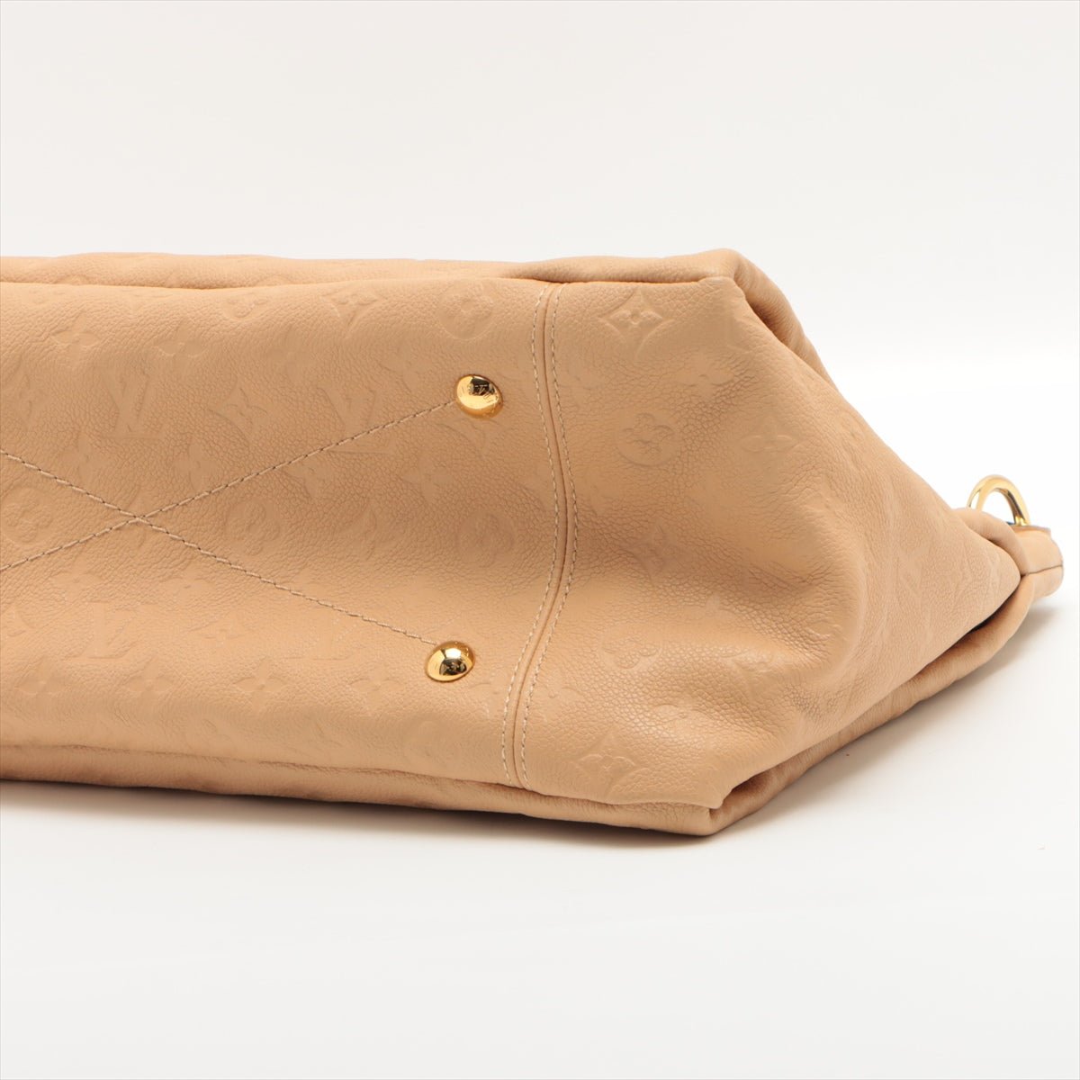 Artsy MM Monogram Empreinte Leather Beige Hobo