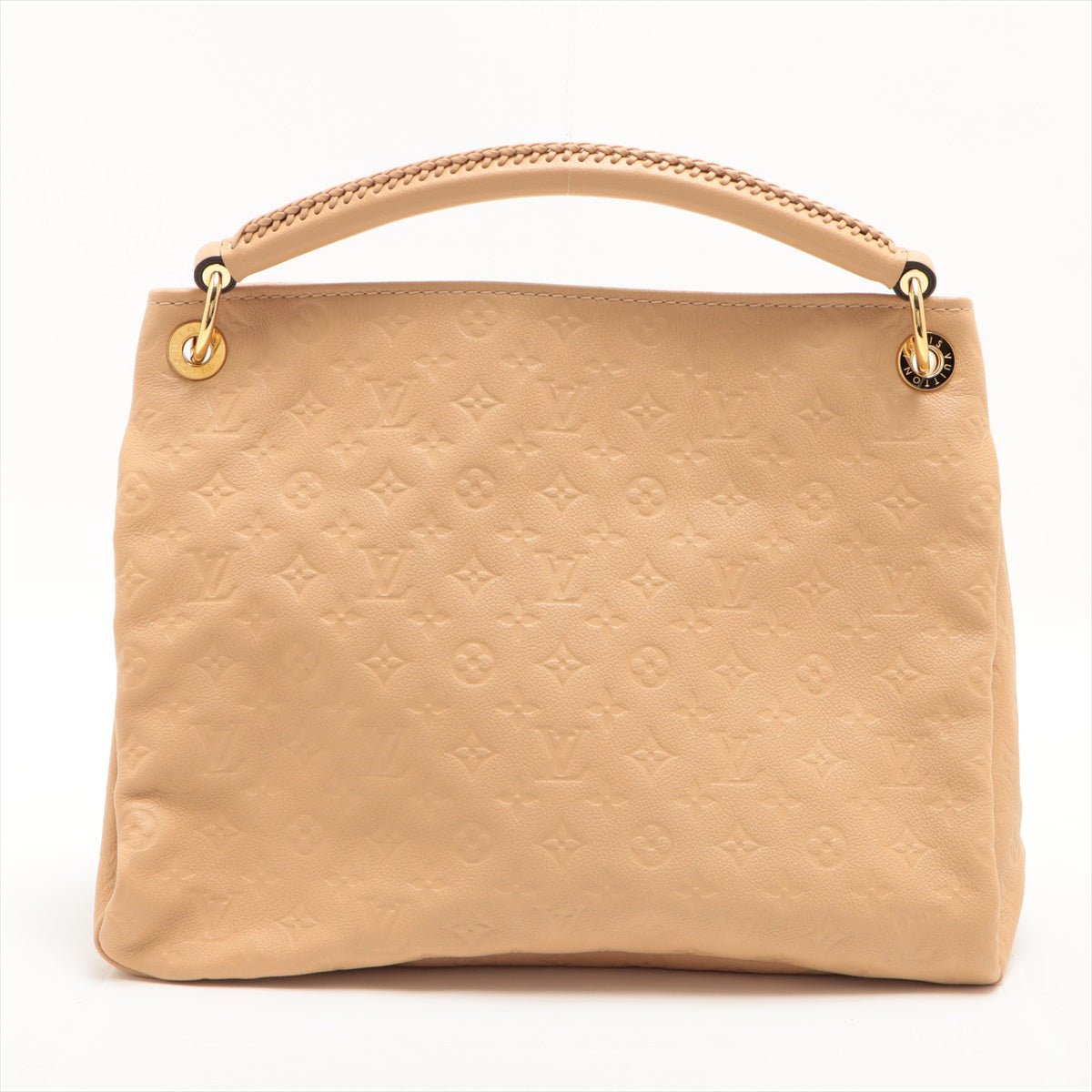 Artsy MM Monogram Empreinte Leather Beige Hobo