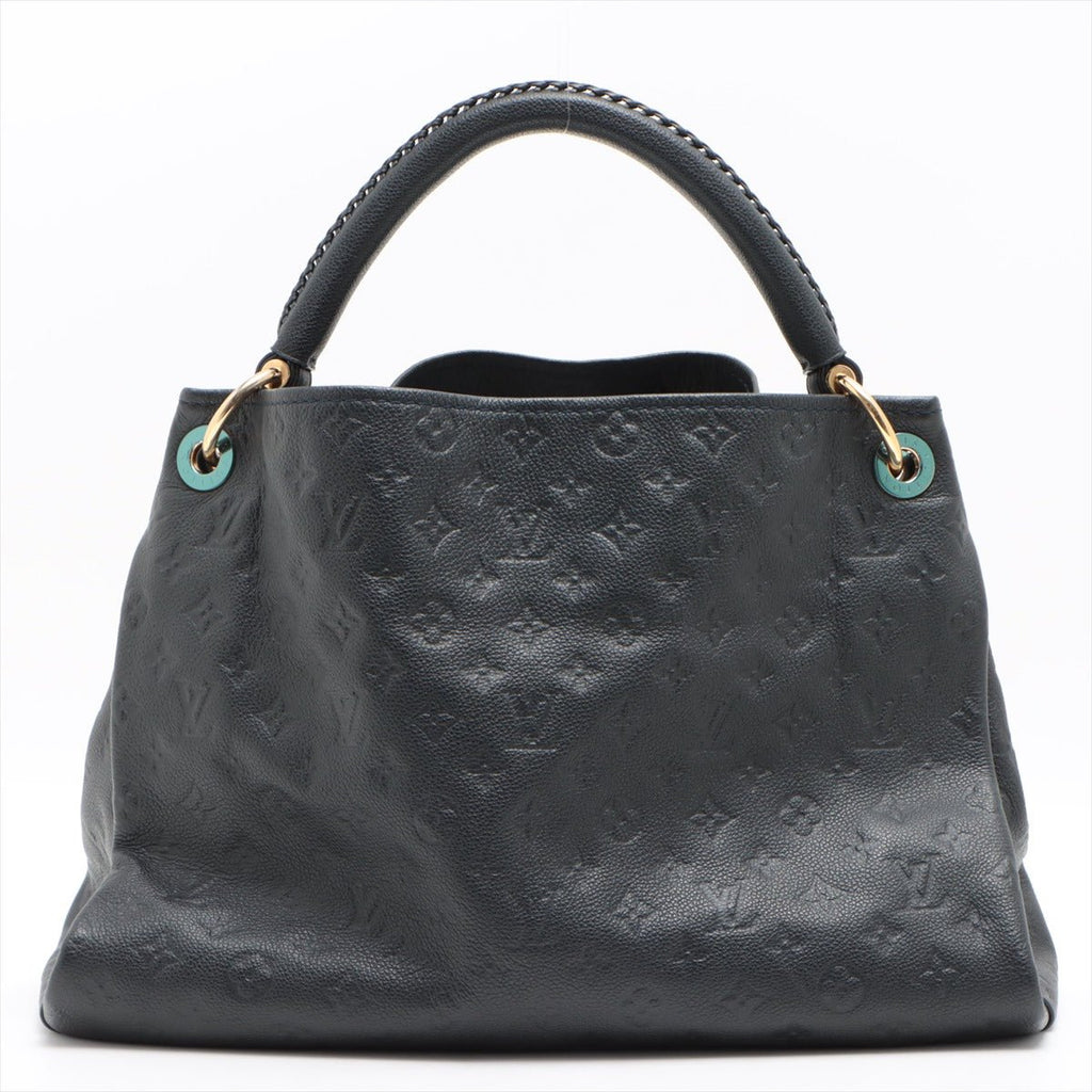 Artsy MM Monogram Empreinte Leather Black