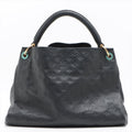 Artsy MM Monogram Empreinte Leather Black
