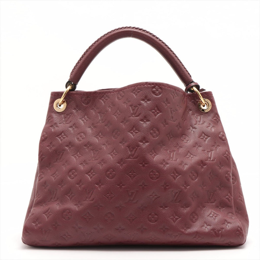 Artsy MM Monogram Empreinte Leather Burgundy