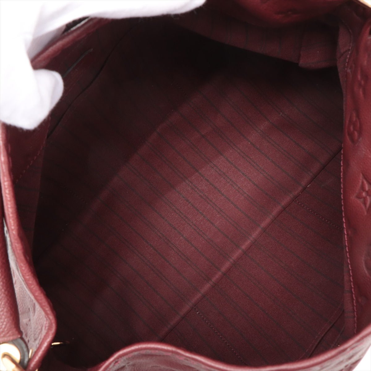Artsy MM Monogram Empreinte Leather Burgundy