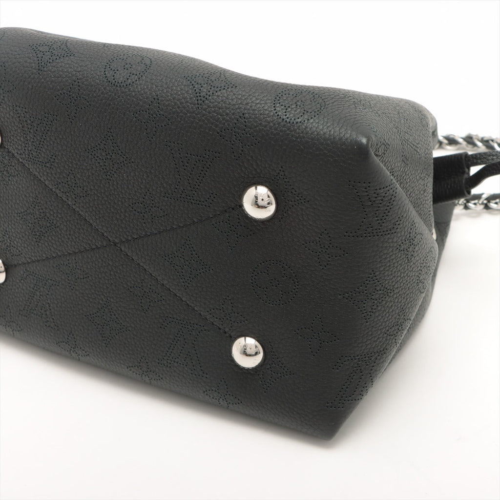 Bella Mahina Bucket Bag Black Leather