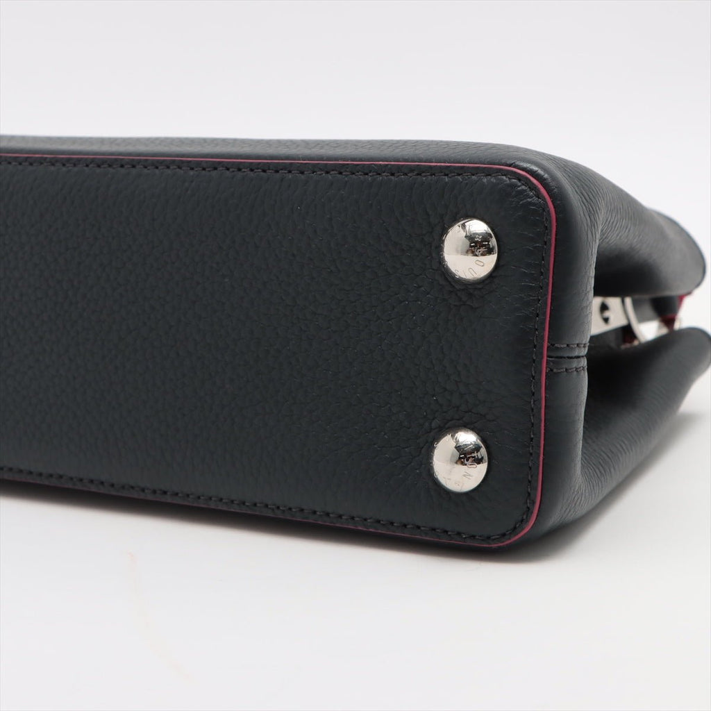 Capucines BB 2way Taurillon Leather Blue