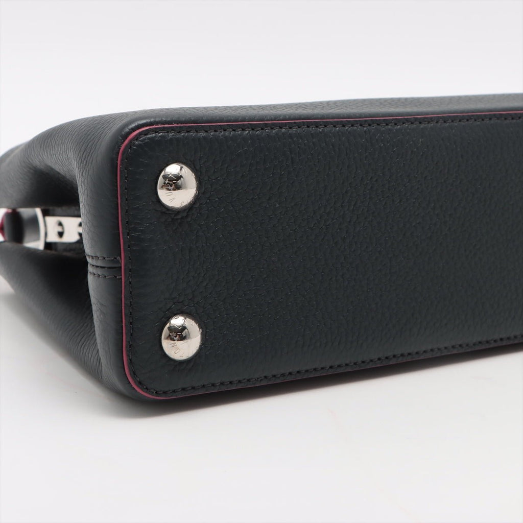 Capucines BB 2way Taurillon Leather Blue