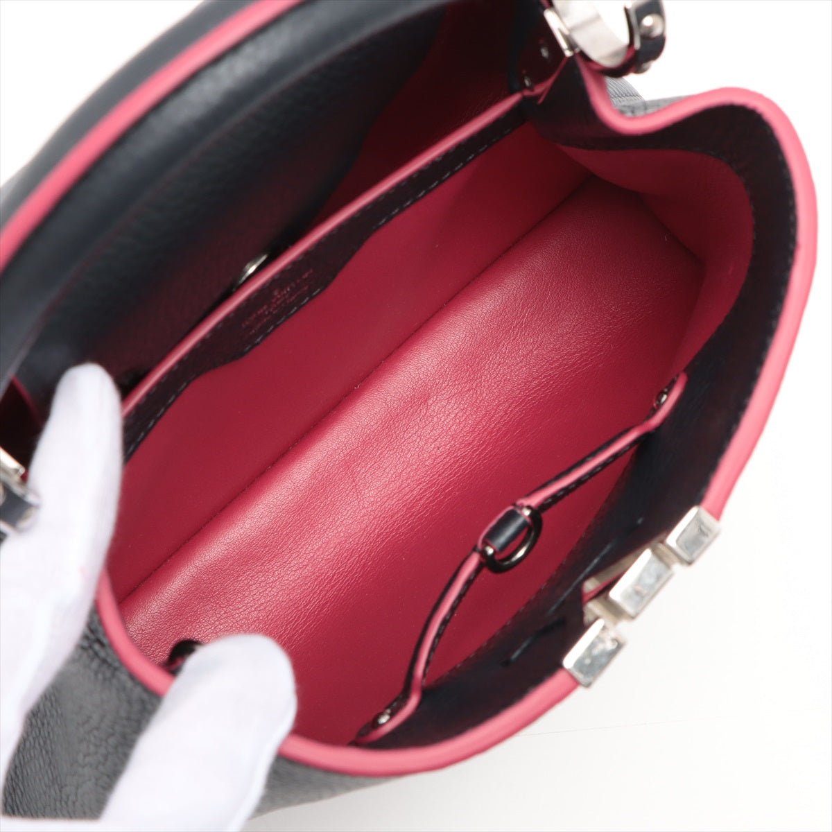 Capucines BB 2way Taurillon Leather Blue