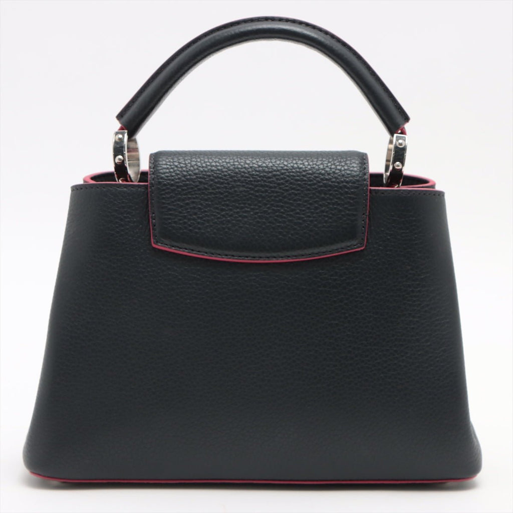 Capucines BB 2way Taurillon Leather Blue