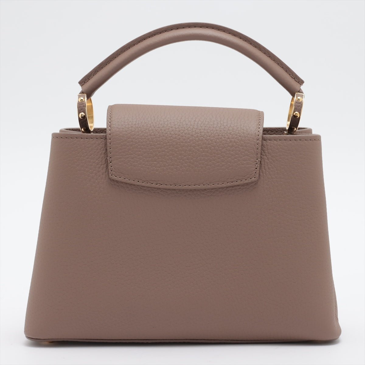 Capucines BB 2way Taurillon Leather Taupe