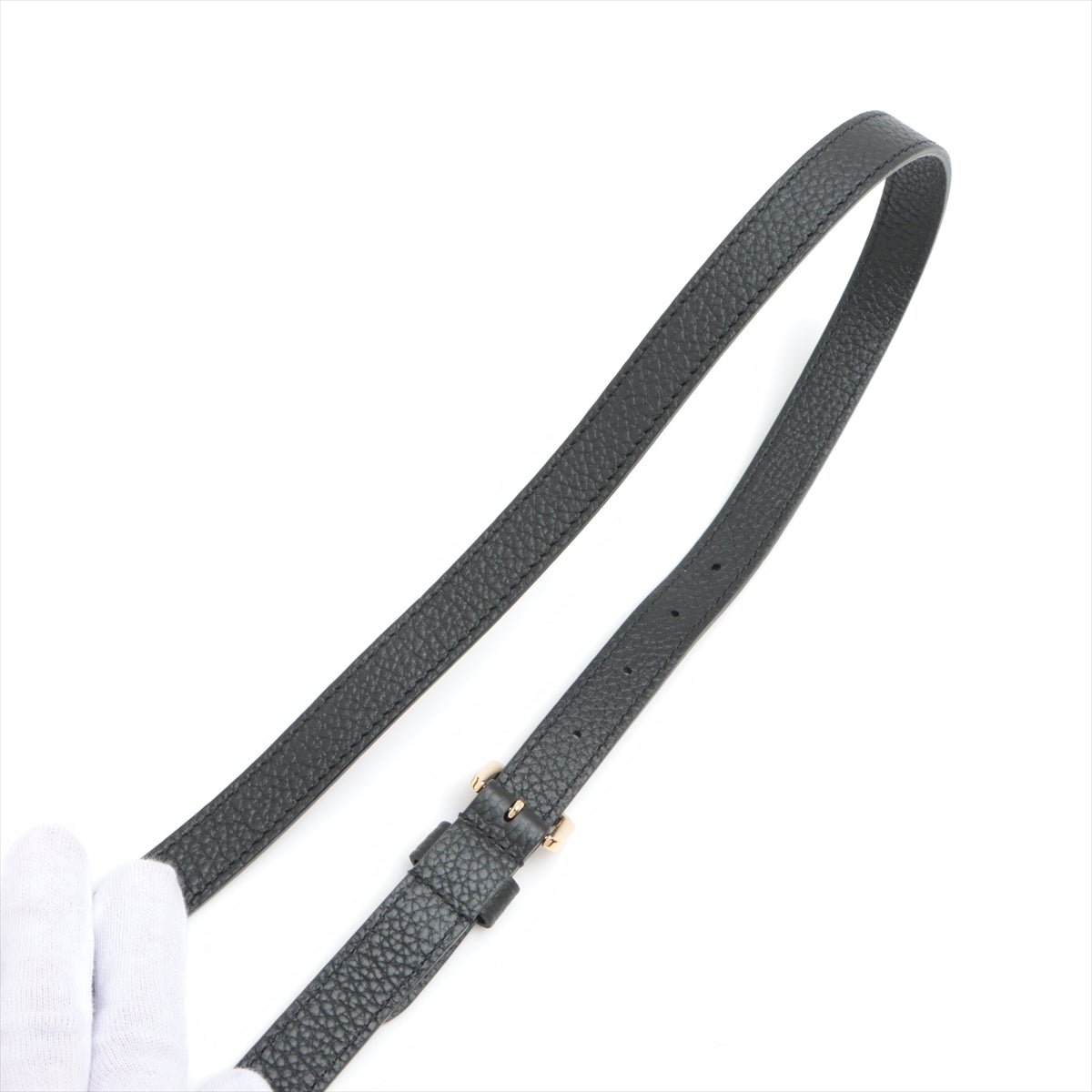 Capucines BB 2way Taurillon Leather Trapped Leopard Black