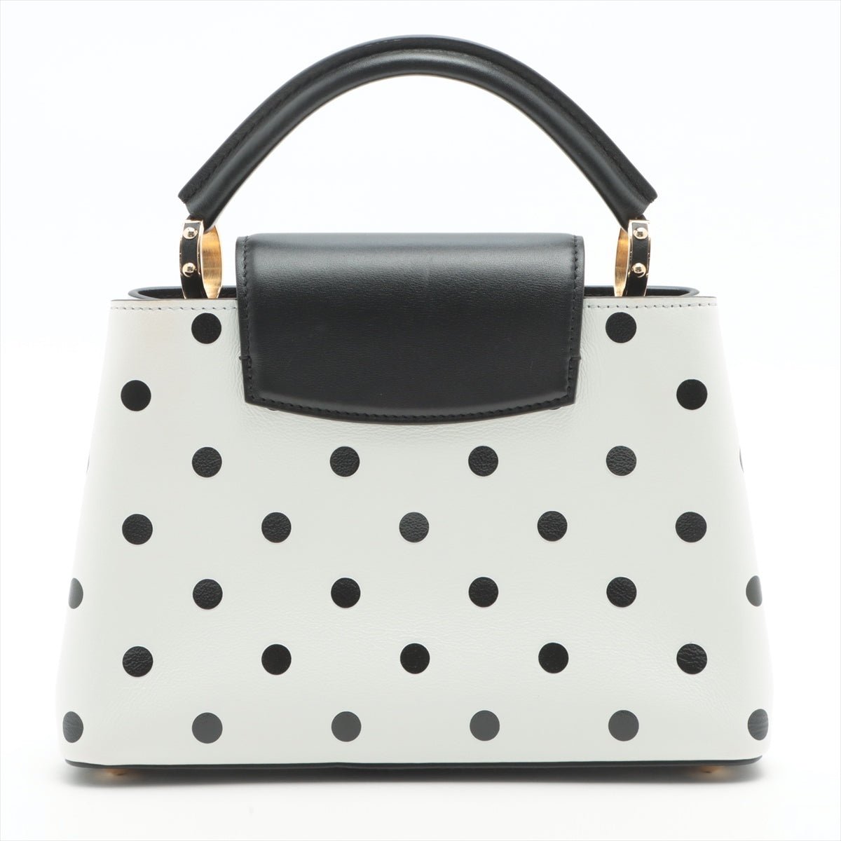 Capucines BB White with Black Polka Dots