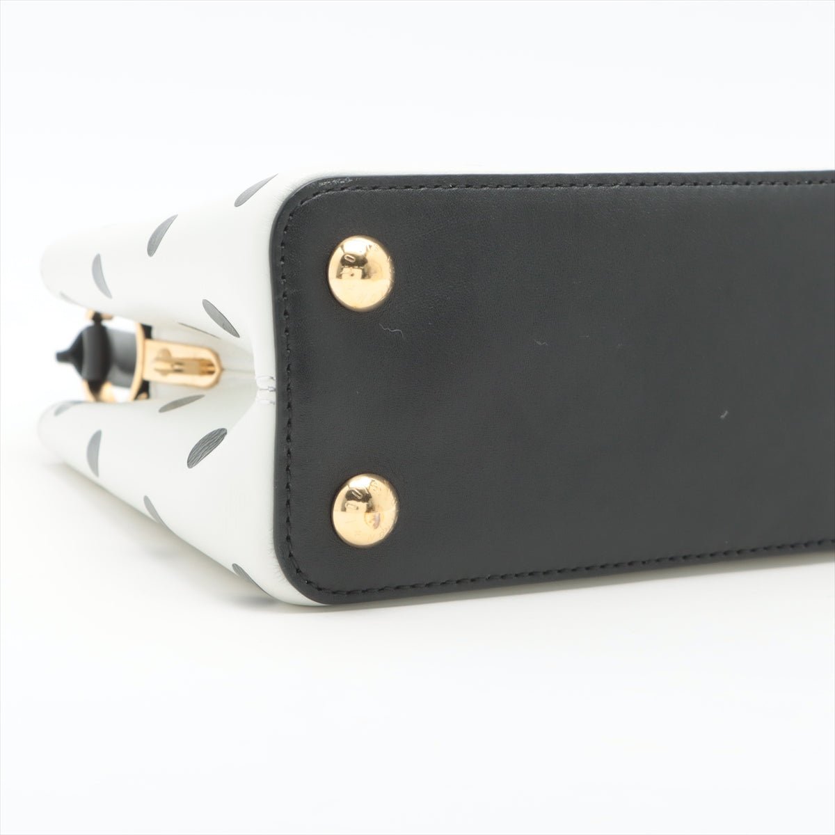 Capucines BB White with Black Polka Dots