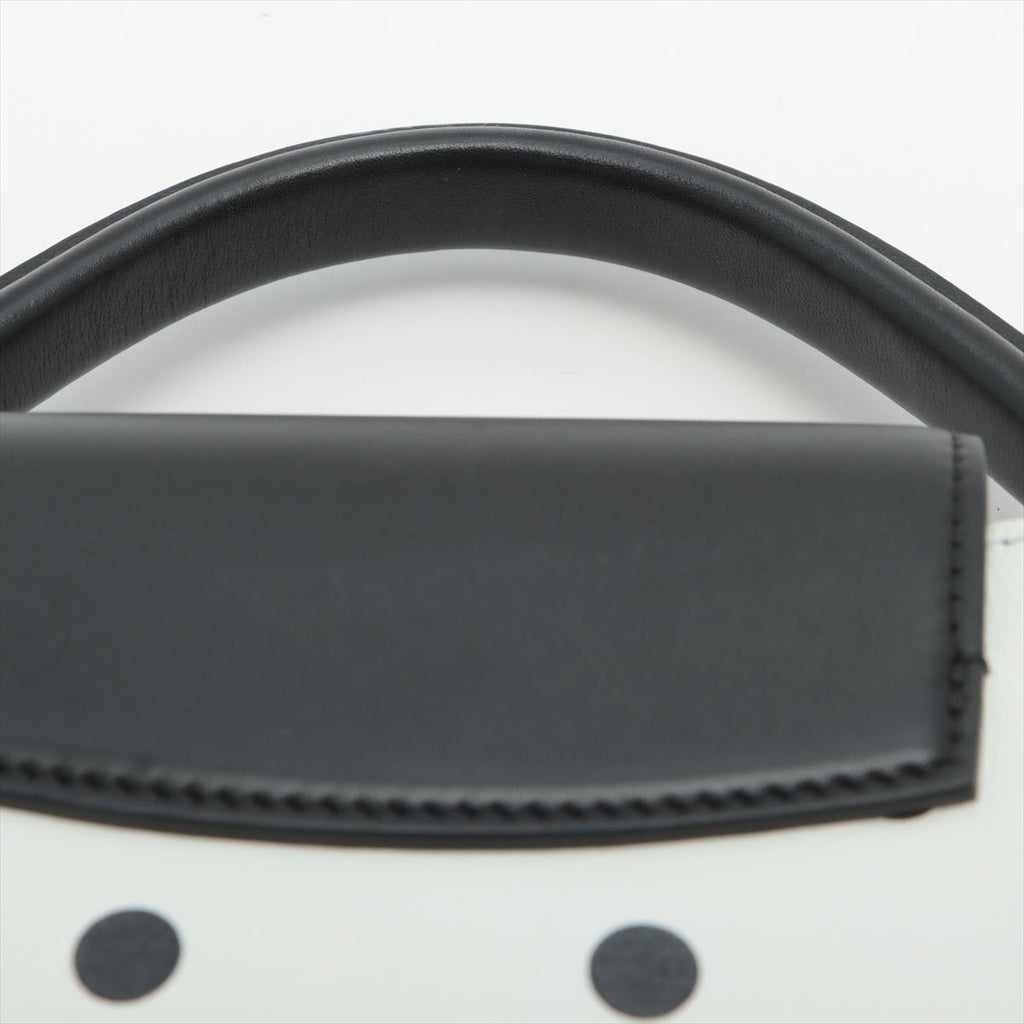 Capucines BB White with Black Polka Dots