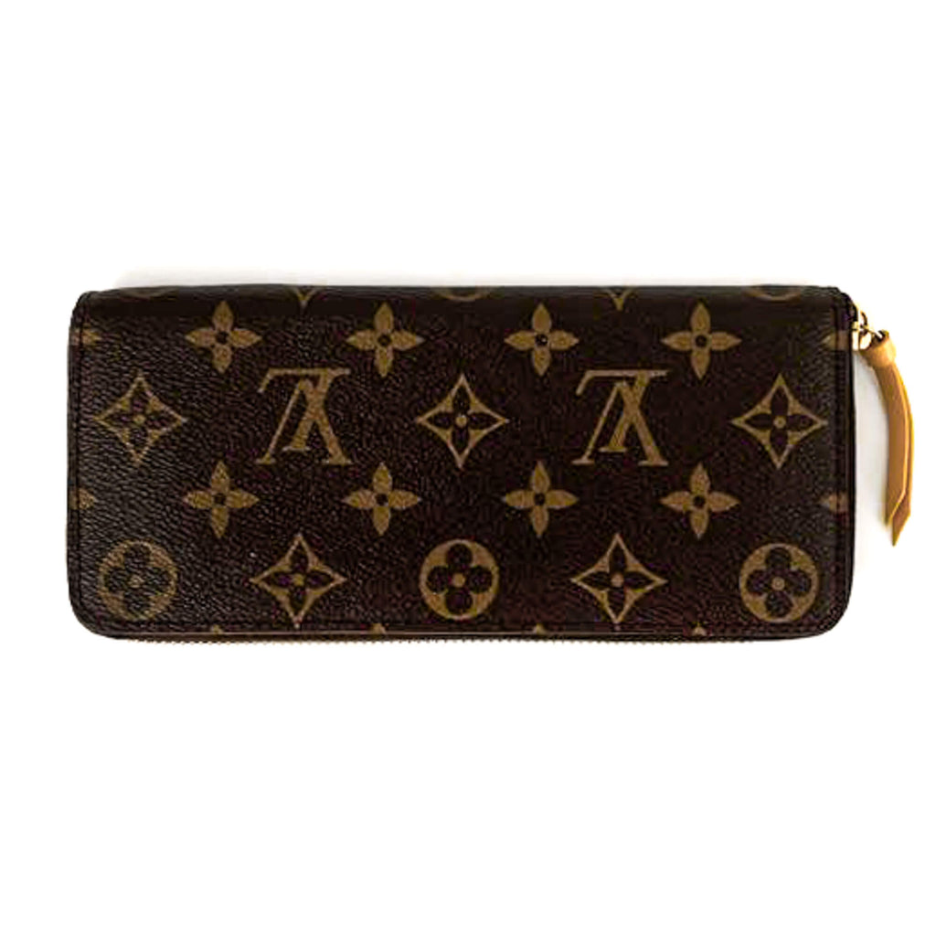 Clemence Monogram Zip-around