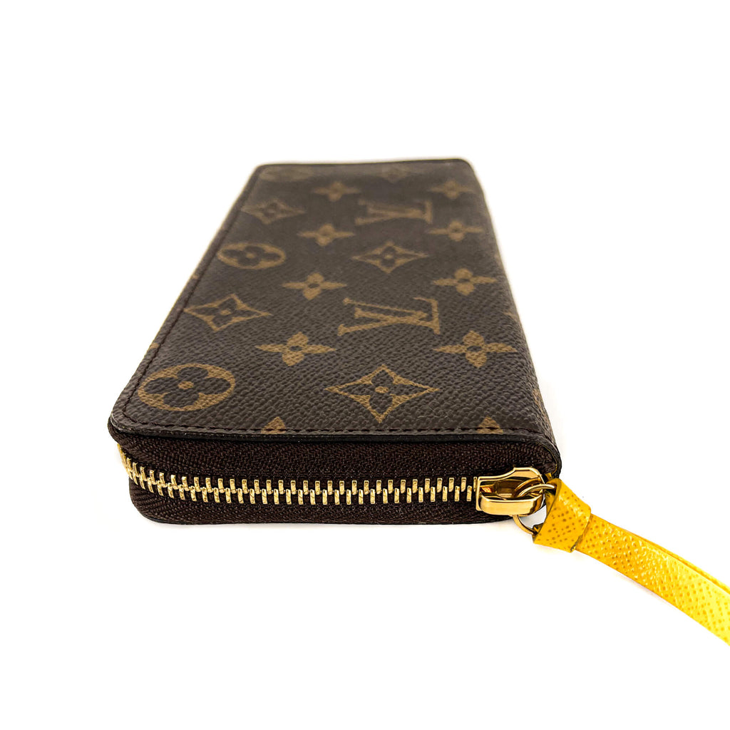 Clemence Monogram Zip-around