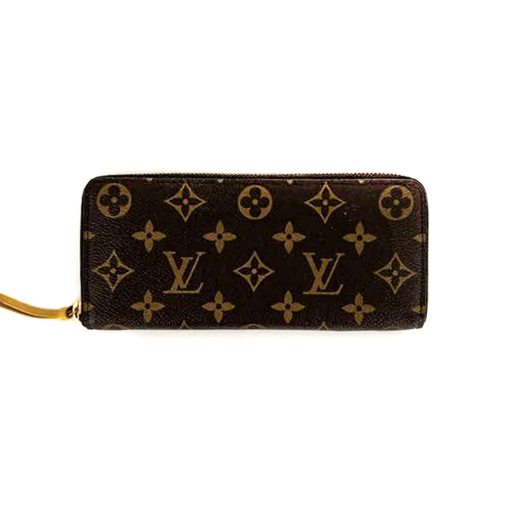 Clemence Monogram Zip-around