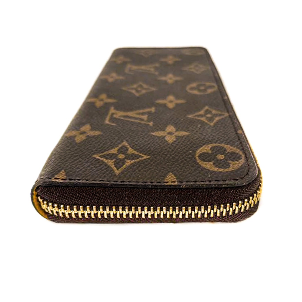 Clemence Monogram Zip-around