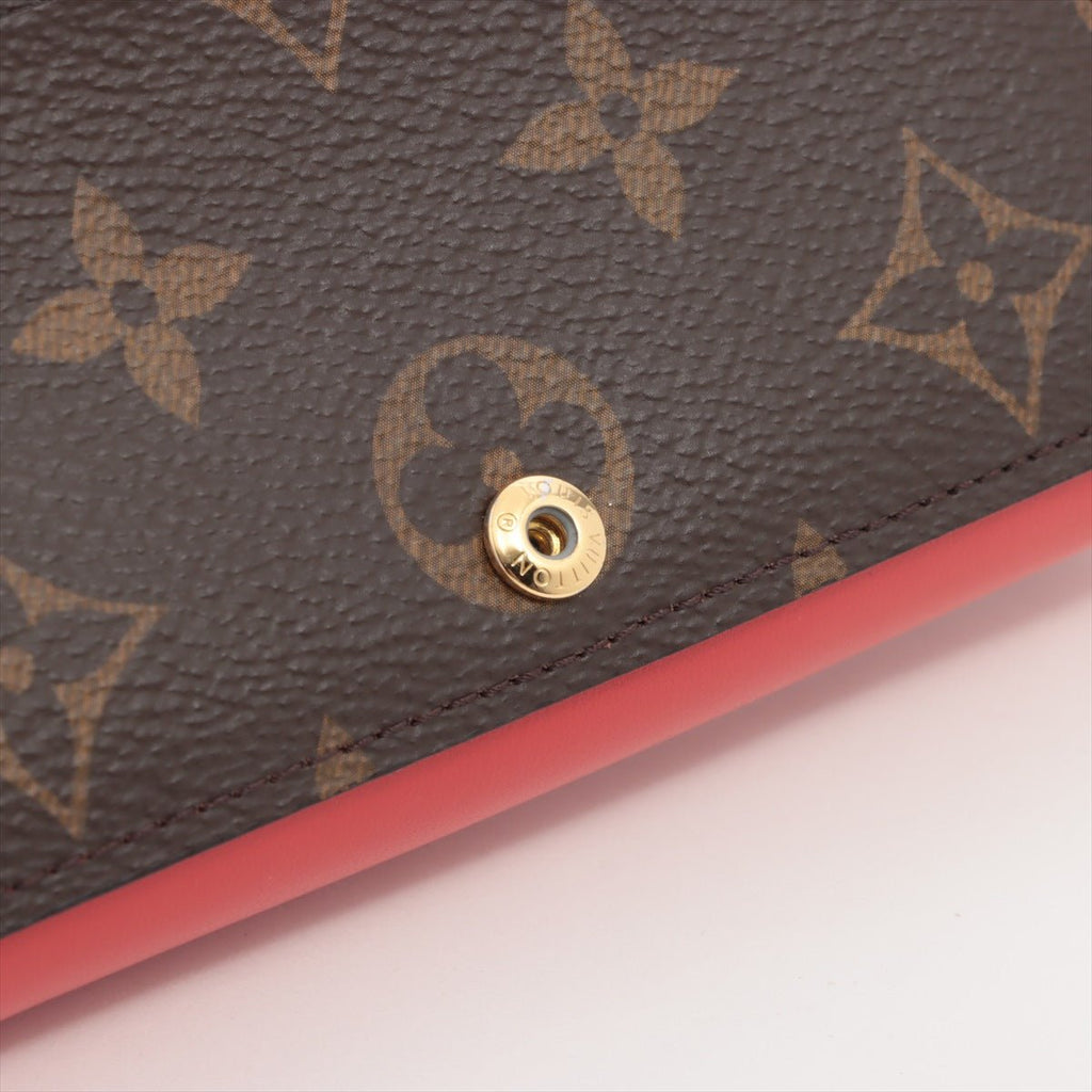 Coquelicots Monogram Flor Wallet