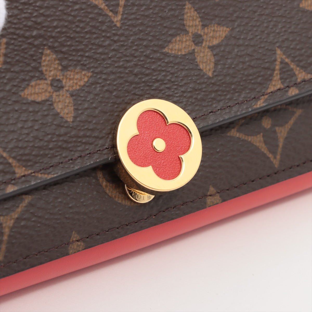 Coquelicots Monogram Flor Wallet