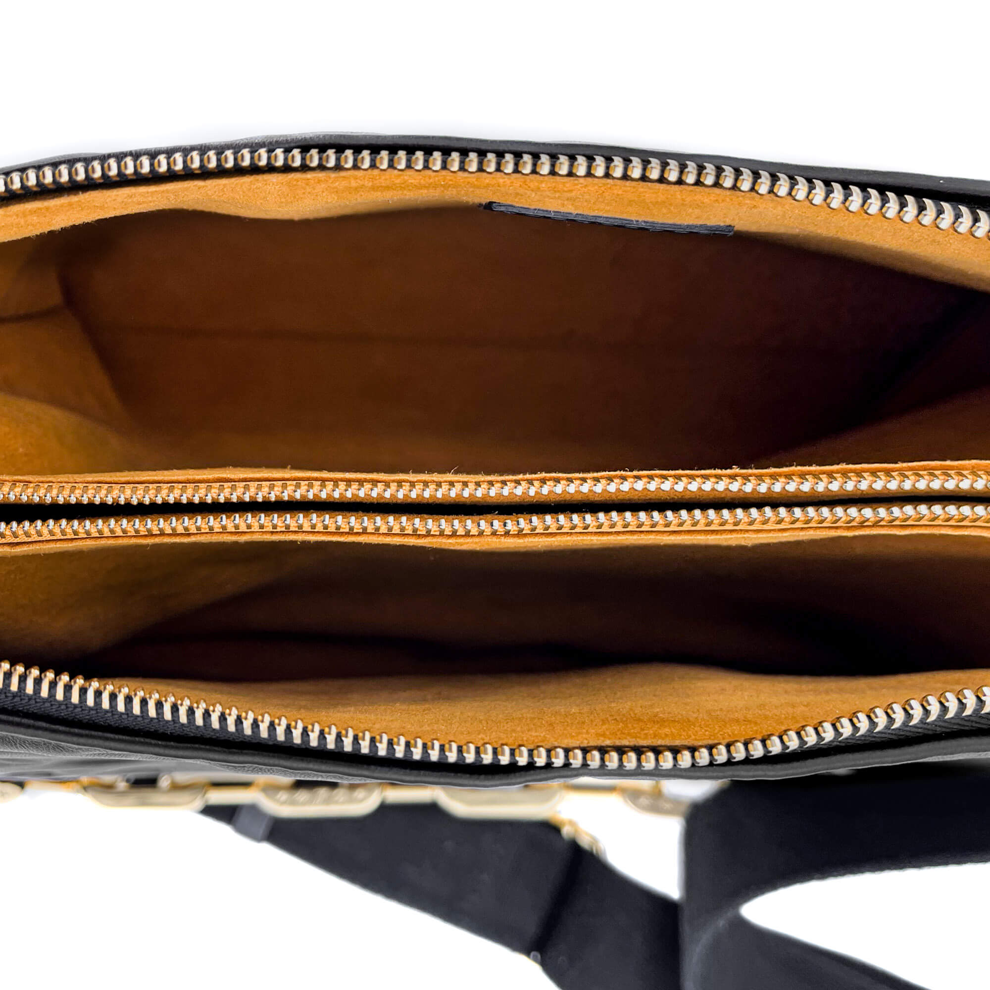 Coussin MM Black Leather