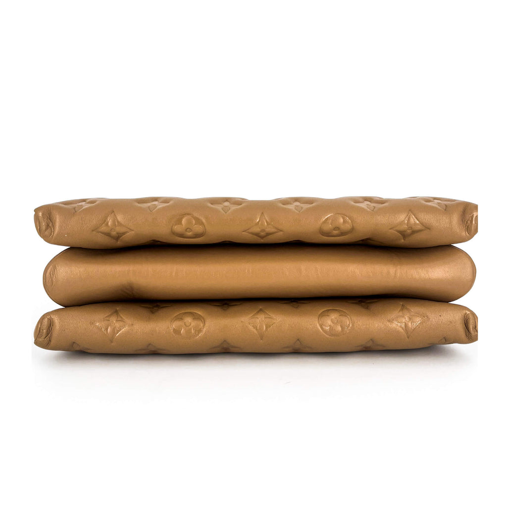 Coussin PM Beige Leather