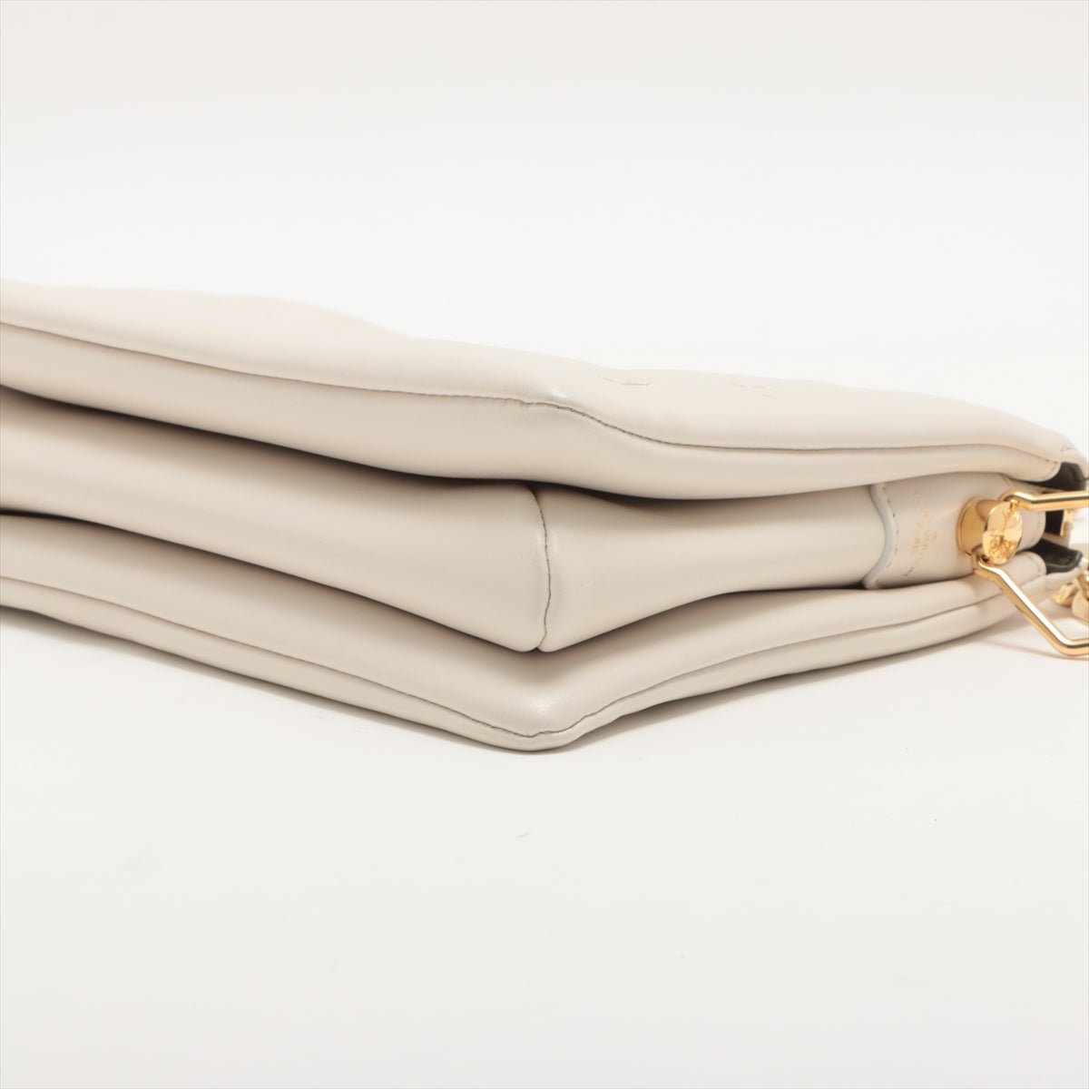 Coussin PM White Leather