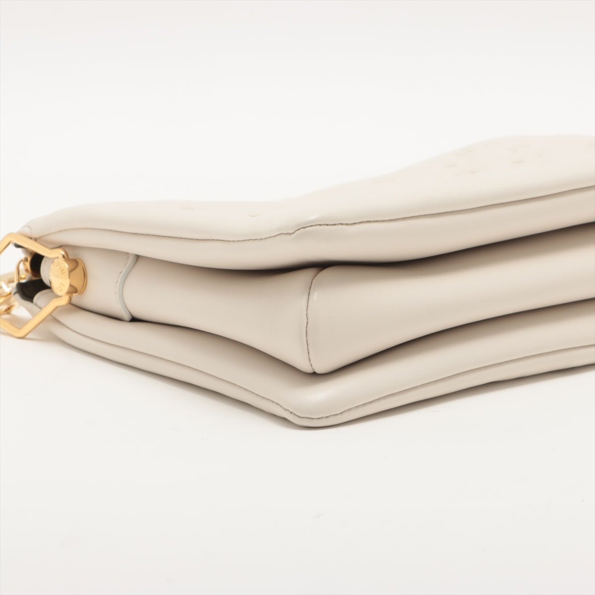 Coussin PM White Leather