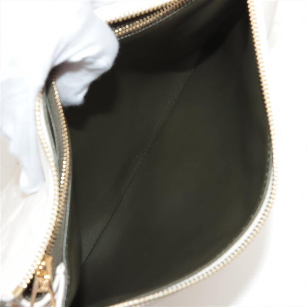 Coussin PM White Leather