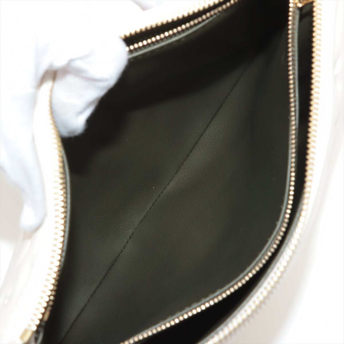 Coussin PM White Leather